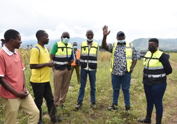 EGL Management and its team of experts visited Ruzizi III Hydroelectric Project Area