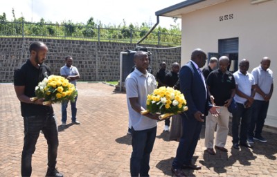 REL Staff visited Nyarushishi Memorial site and paid solemn tribute to the Victims of Genocide perpetrated against Tutsi in 1994